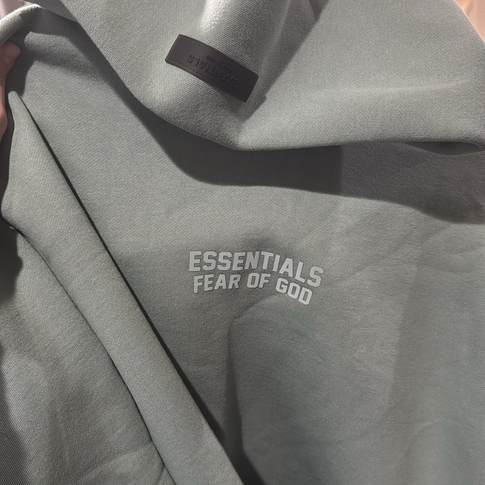 FEAR OF GOD ESSENTIALS
Oversized Logo-Appliquéd Cotton-Blend Jersey Hoodie